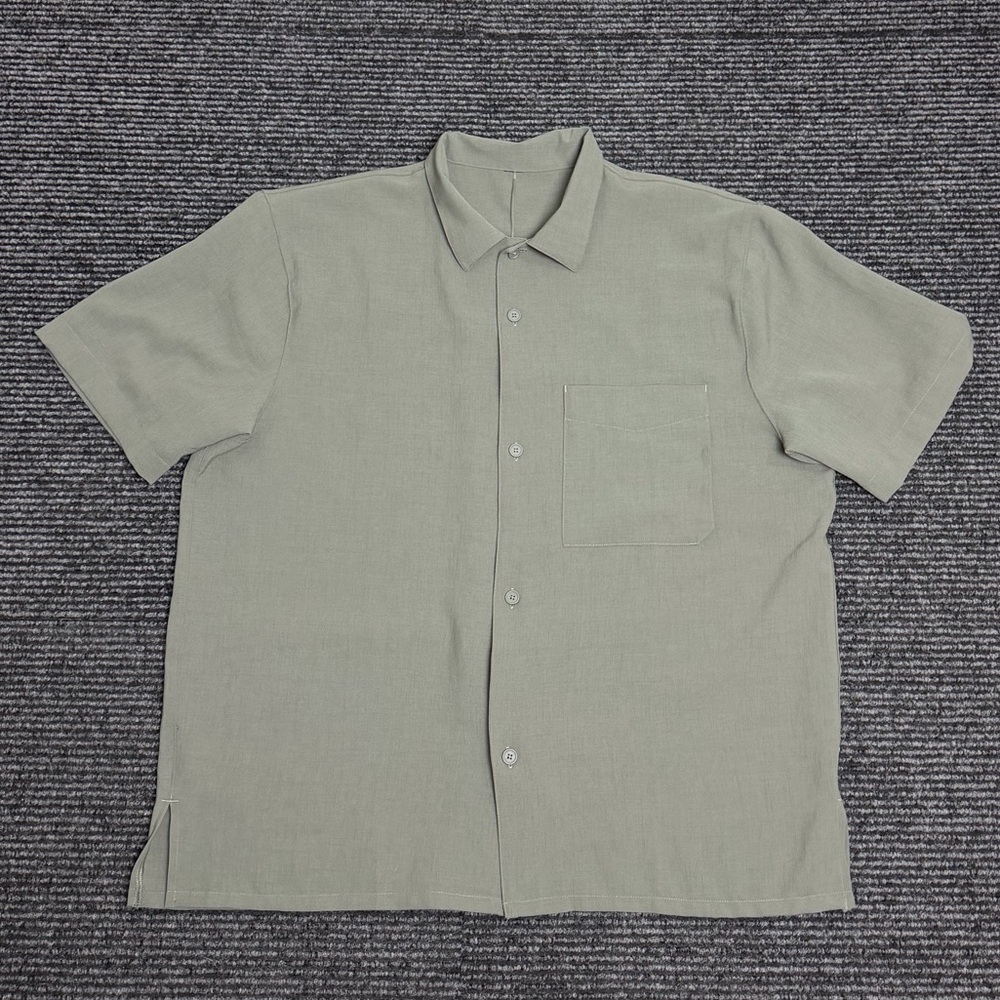Lululemon Shirt Men XL ? Green Airing Easy Performance Button Up Stretch